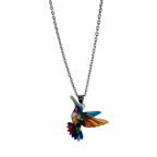 Farverigt fugl | Halskæde