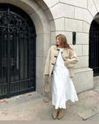 Kaida | Frakke i Imiteret Pels