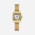 Leonie – Orologio in oro con cassa quadrata.
