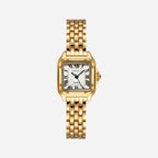 Leonie – Orologio in oro con cassa quadrata.