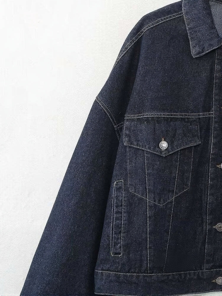 Aisha | Kort Denim Jakke