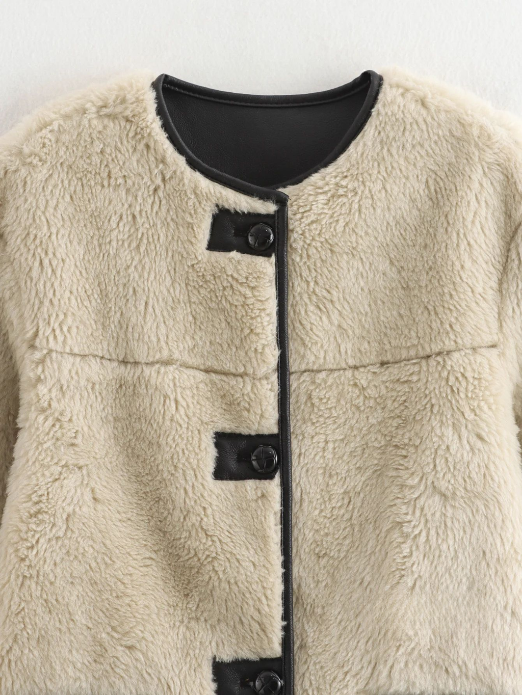 Kaida | Frakke i Imiteret Pels