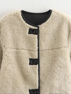 Kaida | Frakke i Imiteret Pels