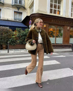 Kaida | Frakke i Imiteret Pels