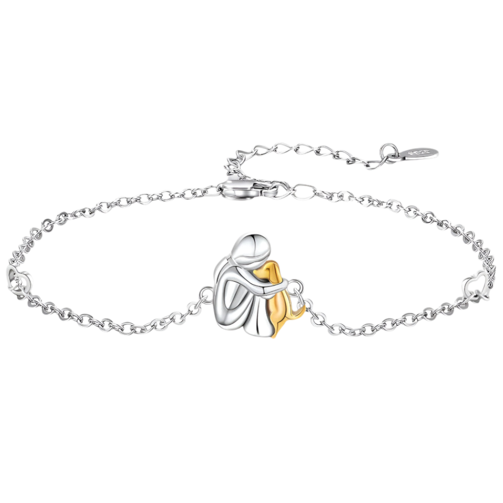 Armbånd med hjerteformede poter