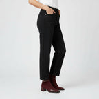 Isa | Elegante Suede Støvler med Medium Hæl